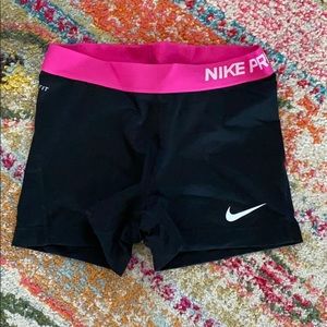 Nike Pro dry fit shorts medium